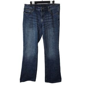 Banana Republic Denim Jeans Womens Size 12 Stretch Blue Bootcut Pants‎